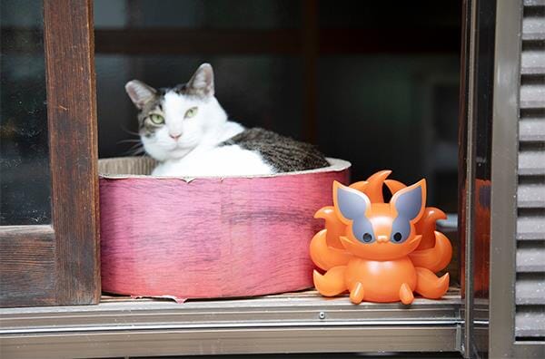 Naruto Shippuden Nyanto! The Big Naruto Mega Cat Project Kurama Figure