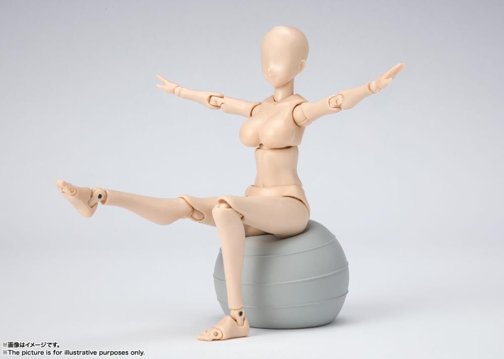 S.H.Figuarts DX Body-chan Kentaro Yabuki Set (Pale Orange Color Ver.)