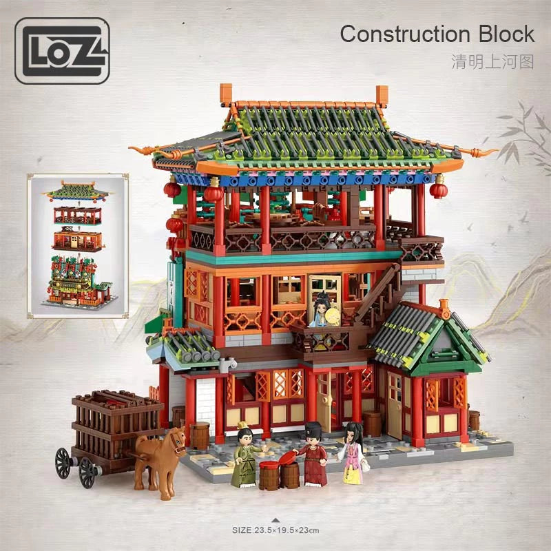 LOZ Architecture Diamond Blocks 1056 Sun Yangzheng Store