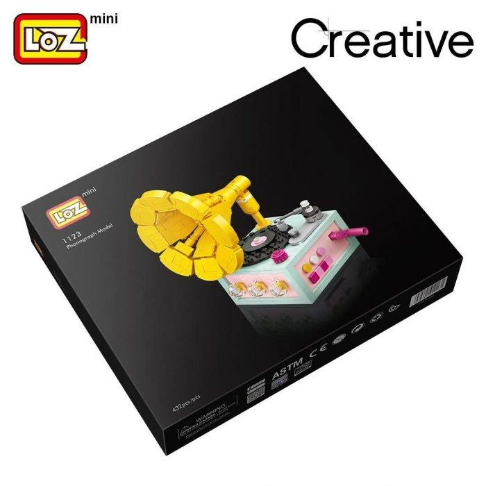 LOZ Creative 1123 Phonograph