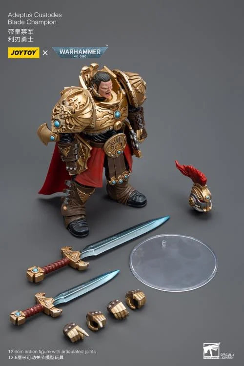 Warhammer 40K Adeptus Custodes Blade Champion 1/18 Scale Action Figure