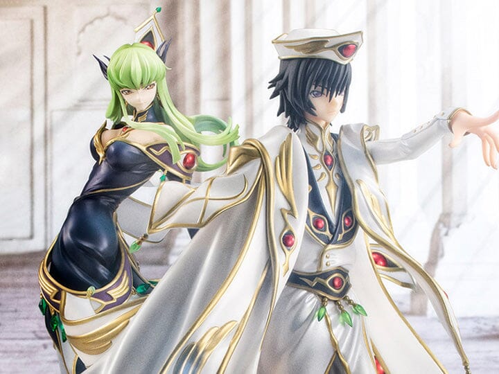 Code Geass  Lelouch of the Rebellion R2 Precious G.E.M. Lelouch vi Britannia and C.C. (Britannian Costume Ver.) Set