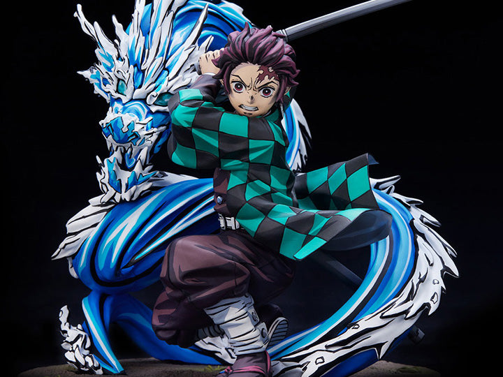 Demon Slayer Kimetsu no Yaiba Tanjiro Kamado (Total Concentration Paint Ver.) 1/8 Scale Figure