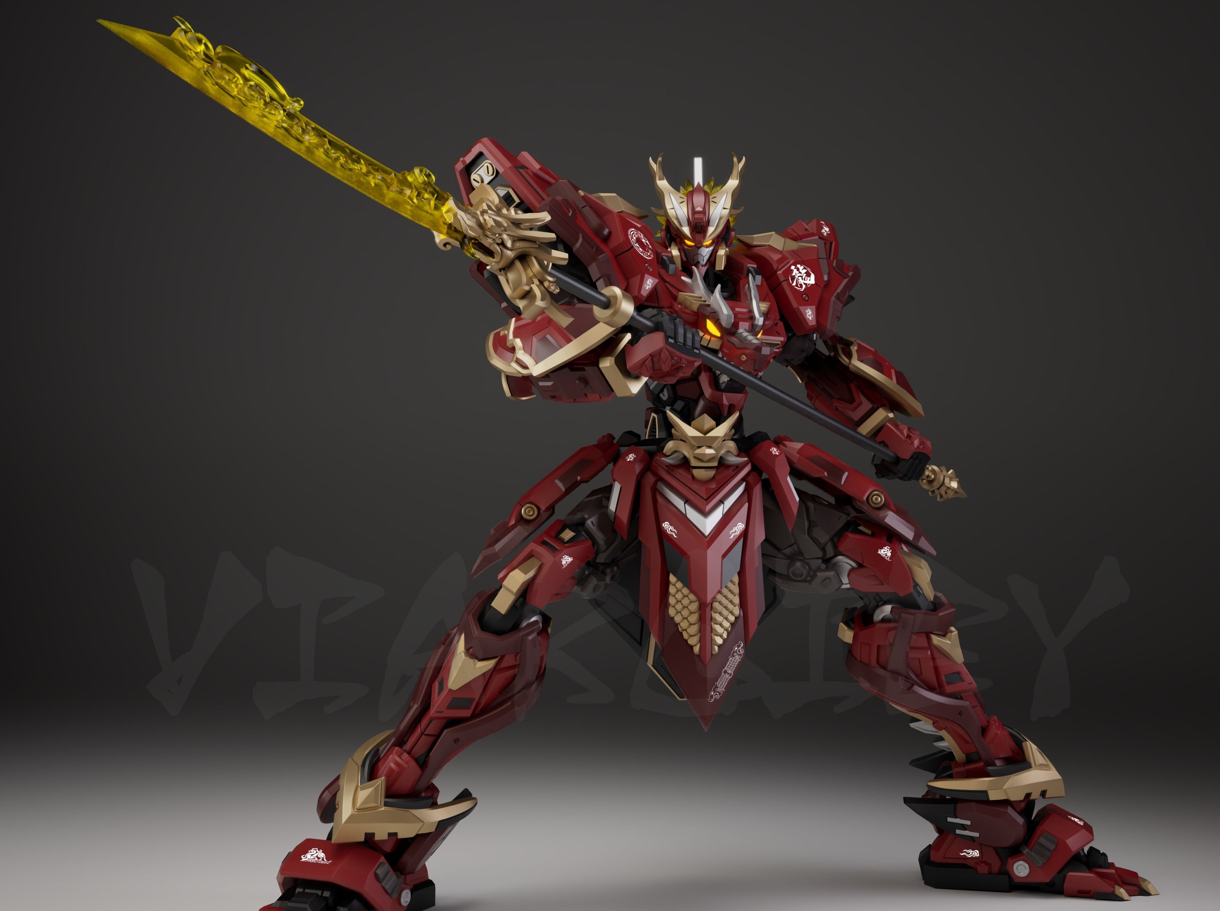 Viargiey Hyper Flame Dragon of the 12 Zodiacs Model Kit