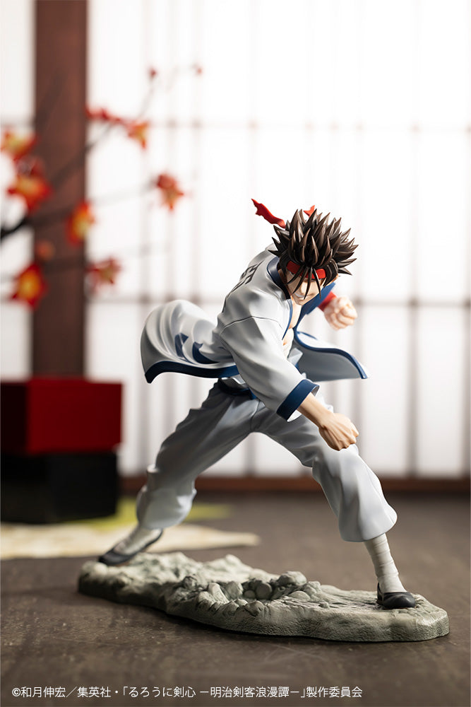 Rurouni Kenshin Meiji Swordsman Romantic Story ArtFX J Sanosuke Sagara 1/8 Scale Figure