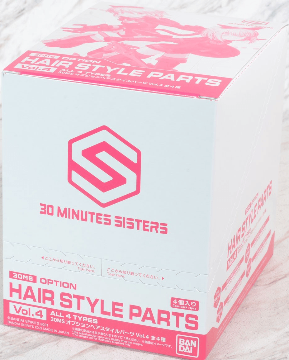 30 Minutes Sisters Option Hair Style Parts Vol. 4 Set of 4 Accessory Kits