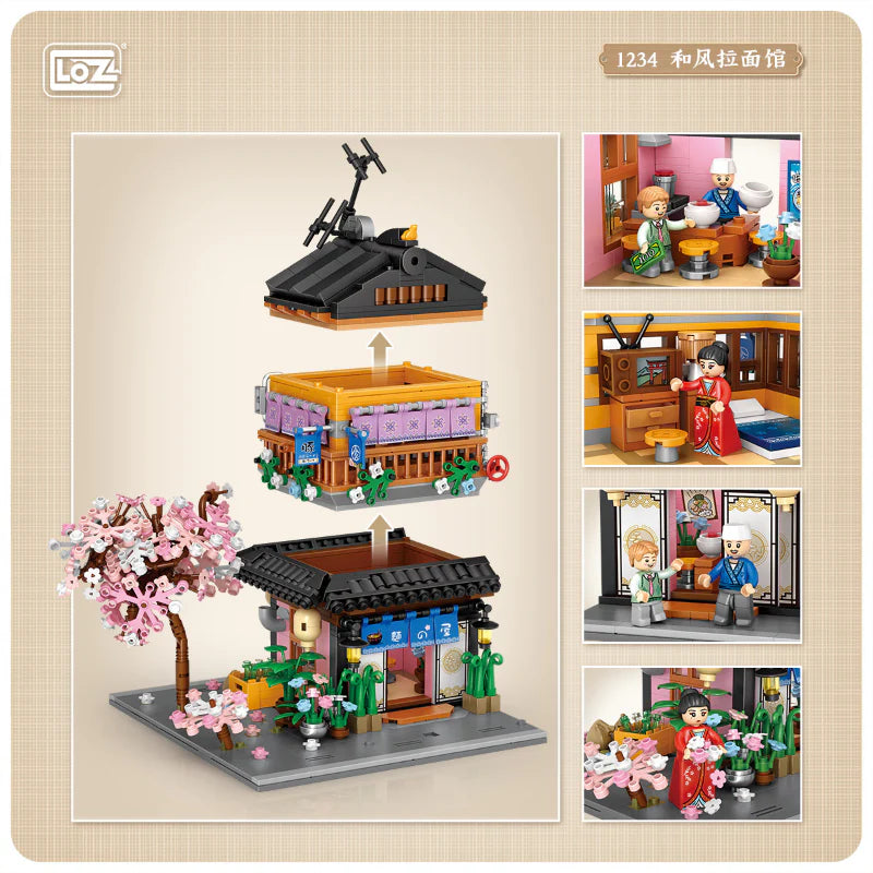 LOZ Creative 1234 Noodle Shop