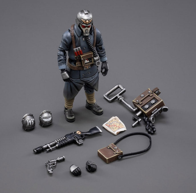 Warhammer 40K Death Korps of Krieg Veteran Squad Guardsman Communication Specialist 1/18 Scale Figure