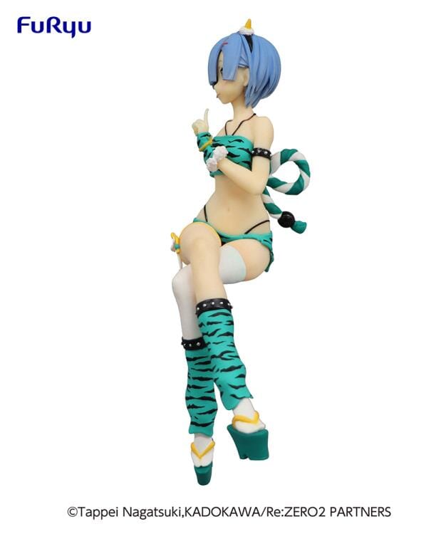 Re Zero Starting Life in Another World Rem (Demon Costume Green Ver.) Noodle Stopper Figure