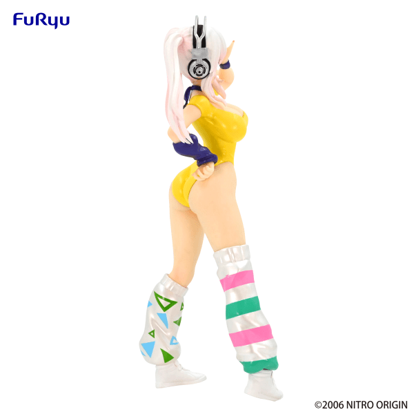 Nitroplus Super Sonico (1980's Yellow Another Color Ver.) Concept Figure (Reissue)