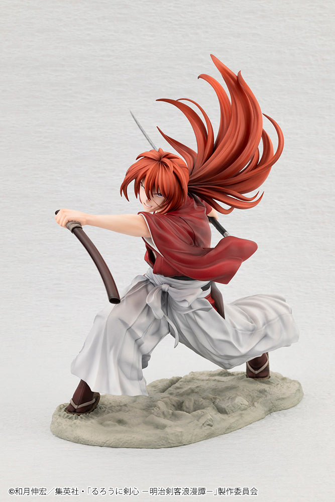 Rurouni Kenshin Meiji Swordsman Romantic Story ArtFX J Kenshin Himura 1/8 Scale Figure