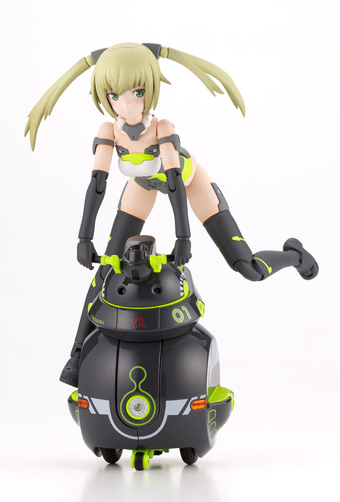 Frame Arms Girl x Maruttoys Innocentia (Racer Ver.) and Noseru (Racing Specs Ver.) Model Kit