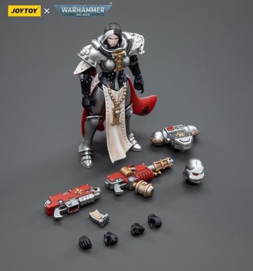 Warhammer 40k Adepta Sororitas Battle Sisters Order of the Argent Shroud Sister Vitas 1/18 Scale Figure