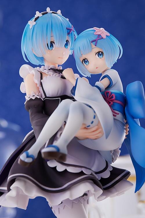 Re Zero Starting Life in Another World Rem & Childhood Rem 1/7 Scale Figure