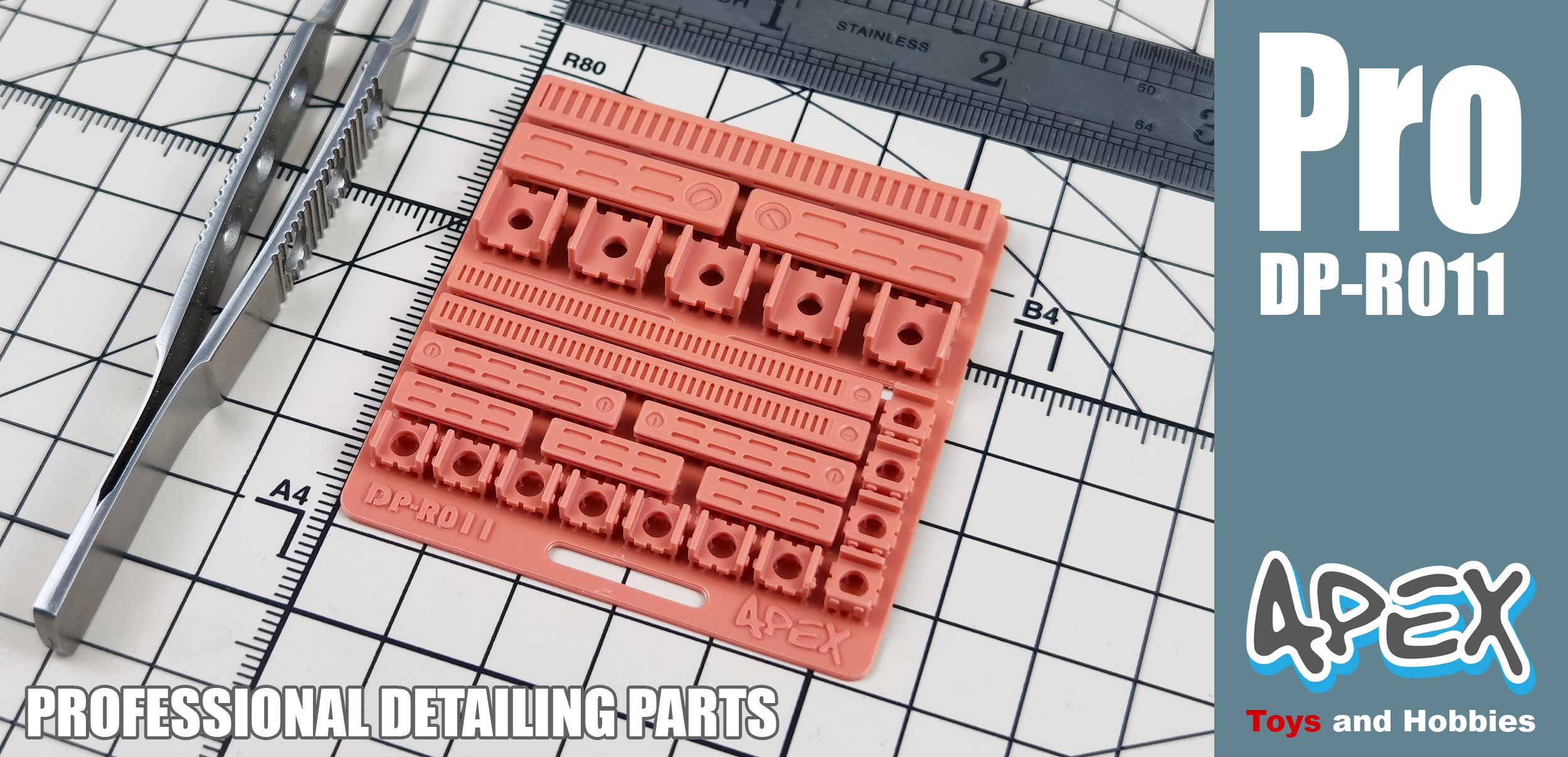 Apex Detailing Parts DP-R011 Detail Rail System