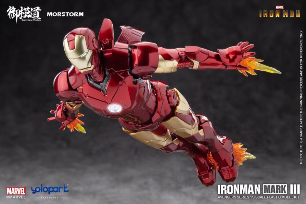 Iron Man Mark III Deluxe 1/9 Scale Model Kit