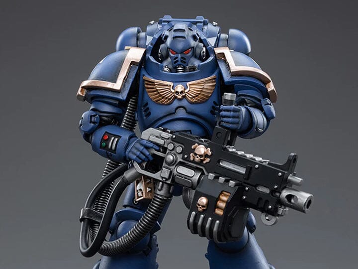 Warhammer 40K Ultramarines Heavy Intercessor Nikos Phaetz 1/18 Scale Figure