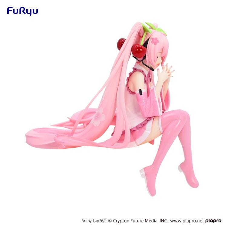 Vocaloid Hatsune Miku (Sakura Miku 2023 Smile Ver.) Noodle Stopper Figure