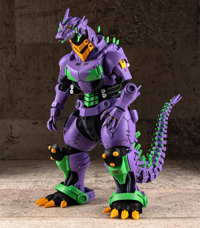 Godzilla vs. Evangelion Mechagodzilla (Type-3 Kiryu EVA Unit-01 Color Ver.) Exclusive Model Kit