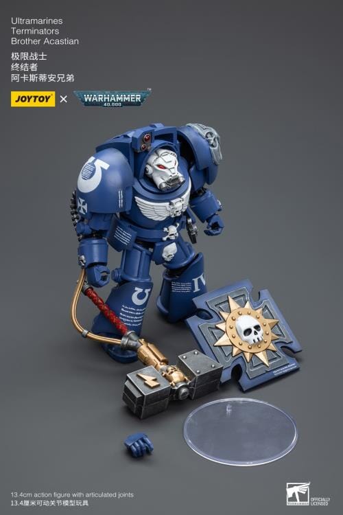 Warhammer 40K Ultramarines Terminators Brother Acastian 1/18 Scale Figure