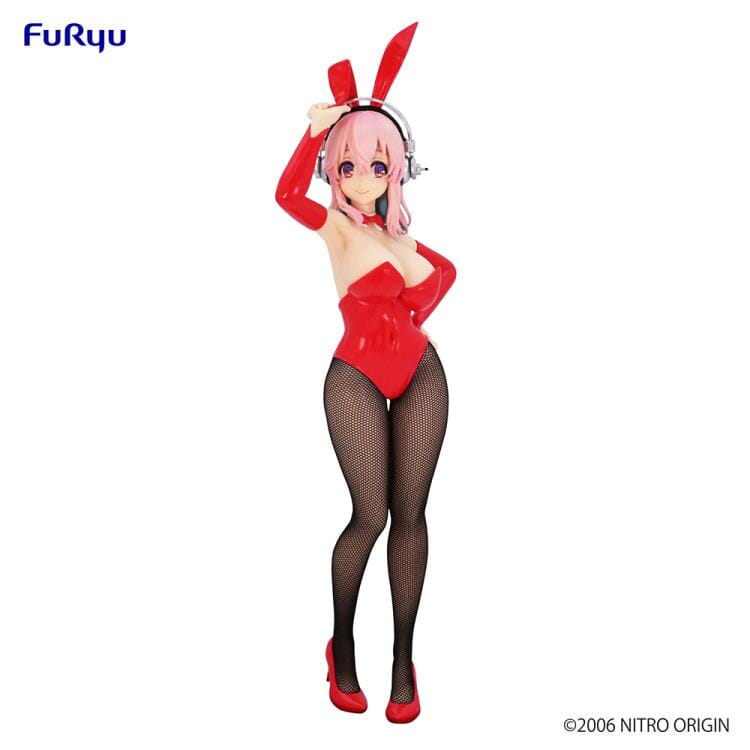 Nitroplus BiCute Bunnies Super Sonico (Red Rabbit Ver.) Figure