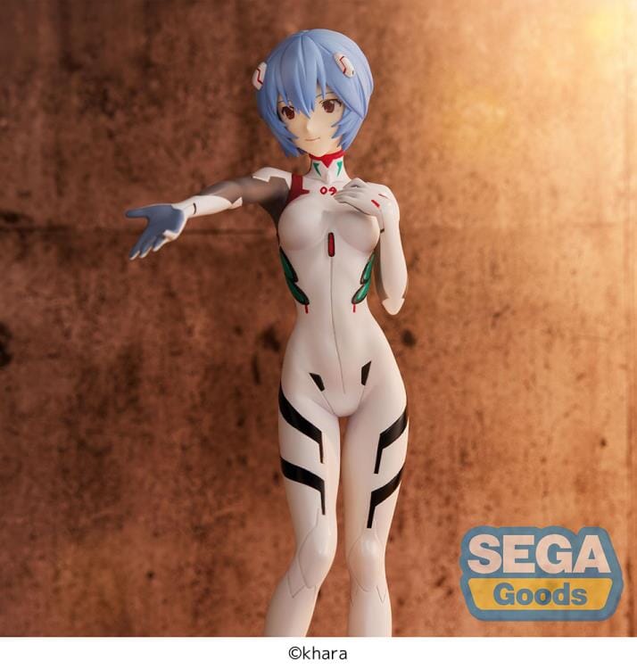 Rebuild of Evangelion Rei Ayanami (Hand Over/Momentary White) Super Premium Figure