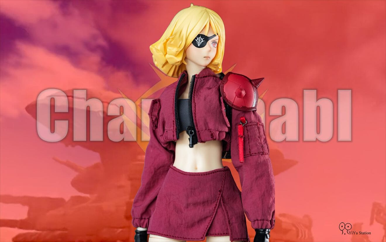 Mobile Suit Gundam Sayla Mass (Char's Zaku Costume) 1/9 Scale Figure