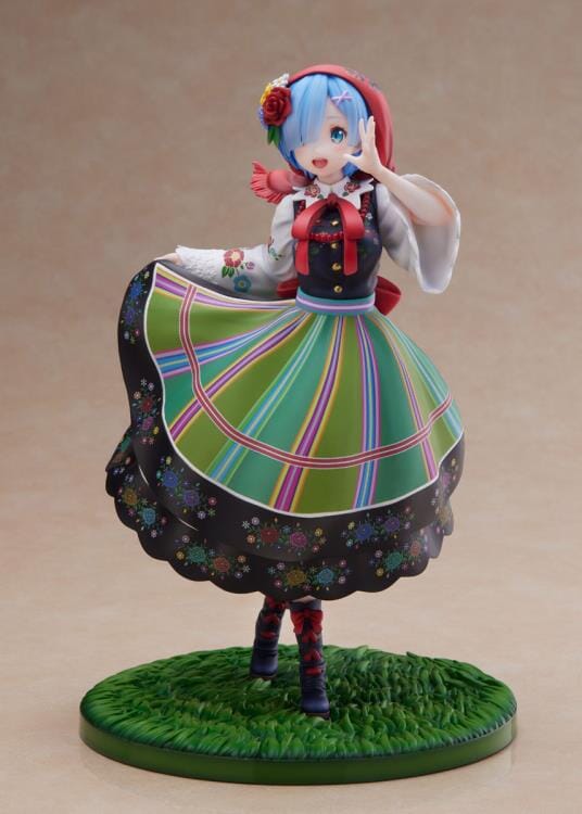 Re Zero Starting Life in Another World F Nex Rem (Country Dress Ver.) 1/7 Scale Figure