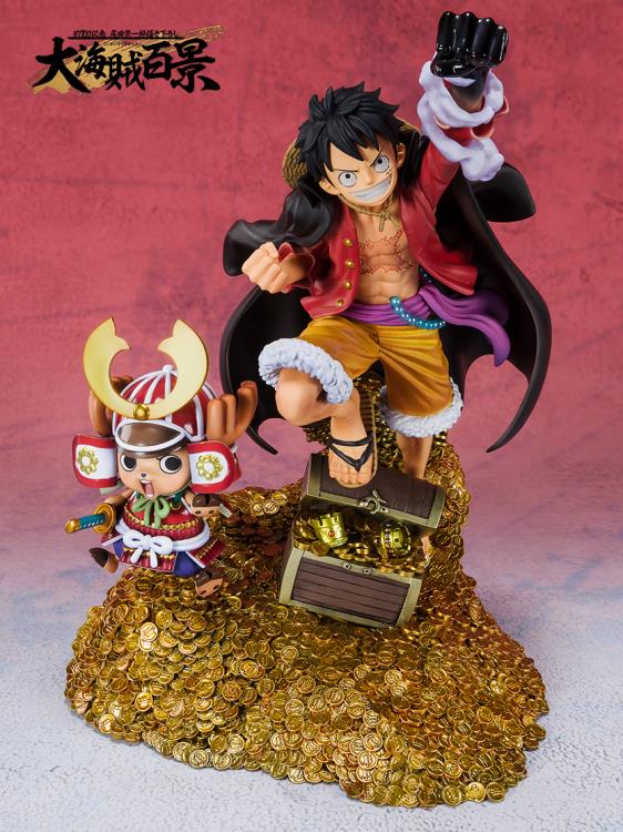 One Piece FiguartsZERO Monkey D. Luffy (WT100 Commemorative: Daikaizoku Hyakkei)