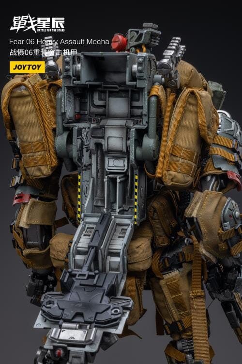 Battle for the Stars FEAR VI (Heavy Assault) With Pilot 1/18 Scale Figure Set