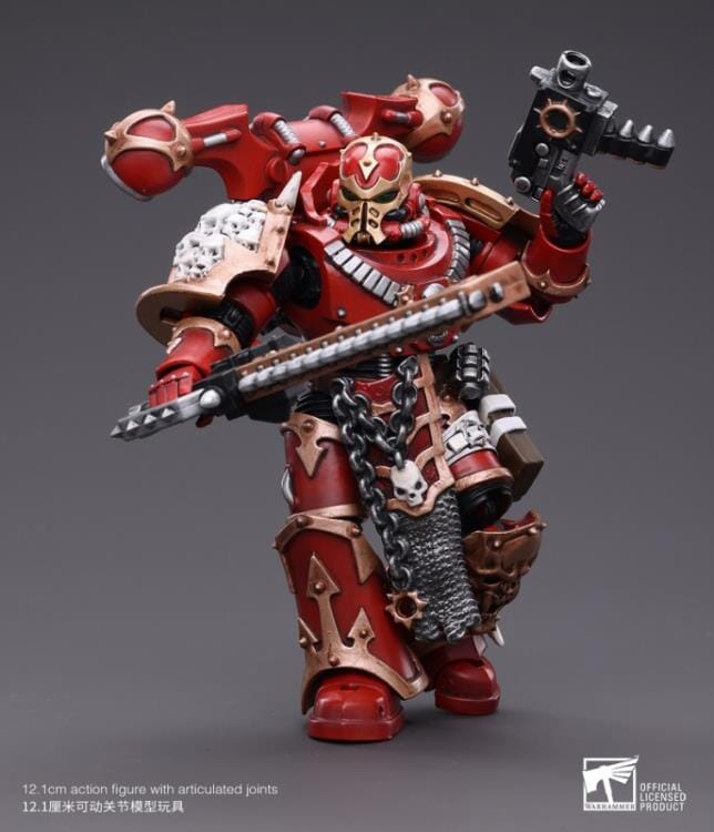 Warhammer 40K Chaos Space Marines Crimson Slaughter Brother Maganar 1/18 Scale Figure