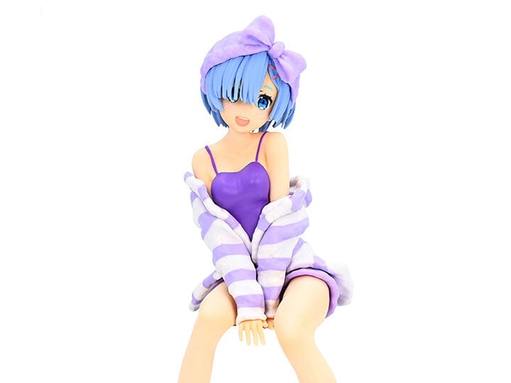 Re Zero Starting Life in Another World Rem (Room Wear Purple Color Ver.) Noodle Stopper Figure