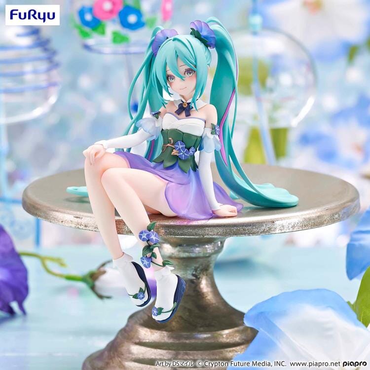 Vocaloid Hatsune Miku (Flower Fairy Morning Glory Ver.) Noodle Stopper Figure