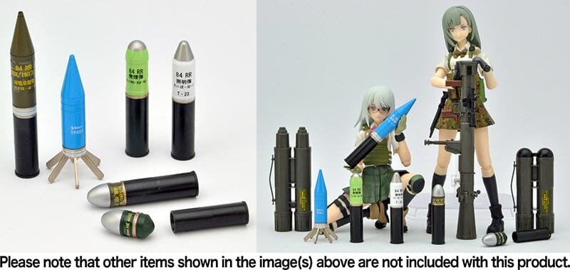 Little Armory Military Series 84mm Recoilless Rifle M2 Type (LA073) 1/12 Scale Accessory Set