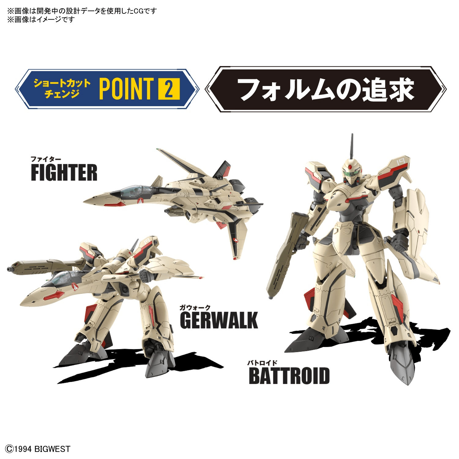 Macross Plus HG YF-19 Isamu Daison Machine 1/100 Scale Model Kit