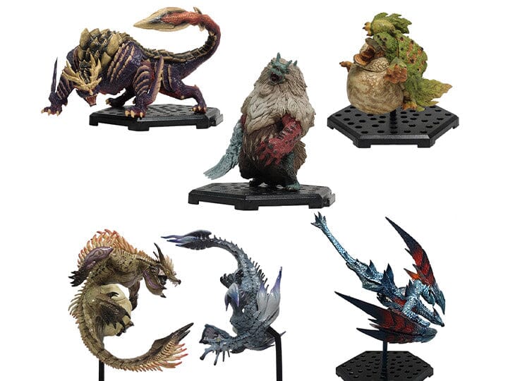 Monster Hunter Capcom Figure Builder Standard Model Plus The Best Vol. 19, 20, 21 Box of 6 Figures