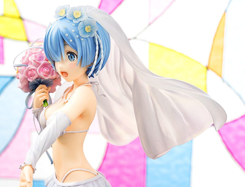 Re:Zero Starting Life in Another World Rem (Wedding Ver.) 1/7 Scale Figure (Reissue)