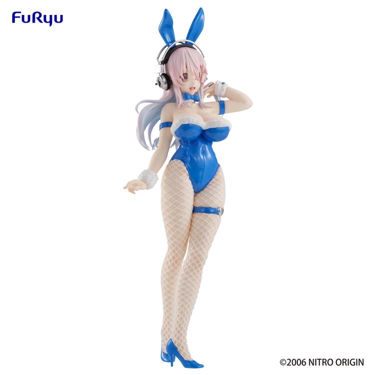 Nitroplus BiCute Bunnies Super Sonico (Blue Rabbit Ver.) Figure