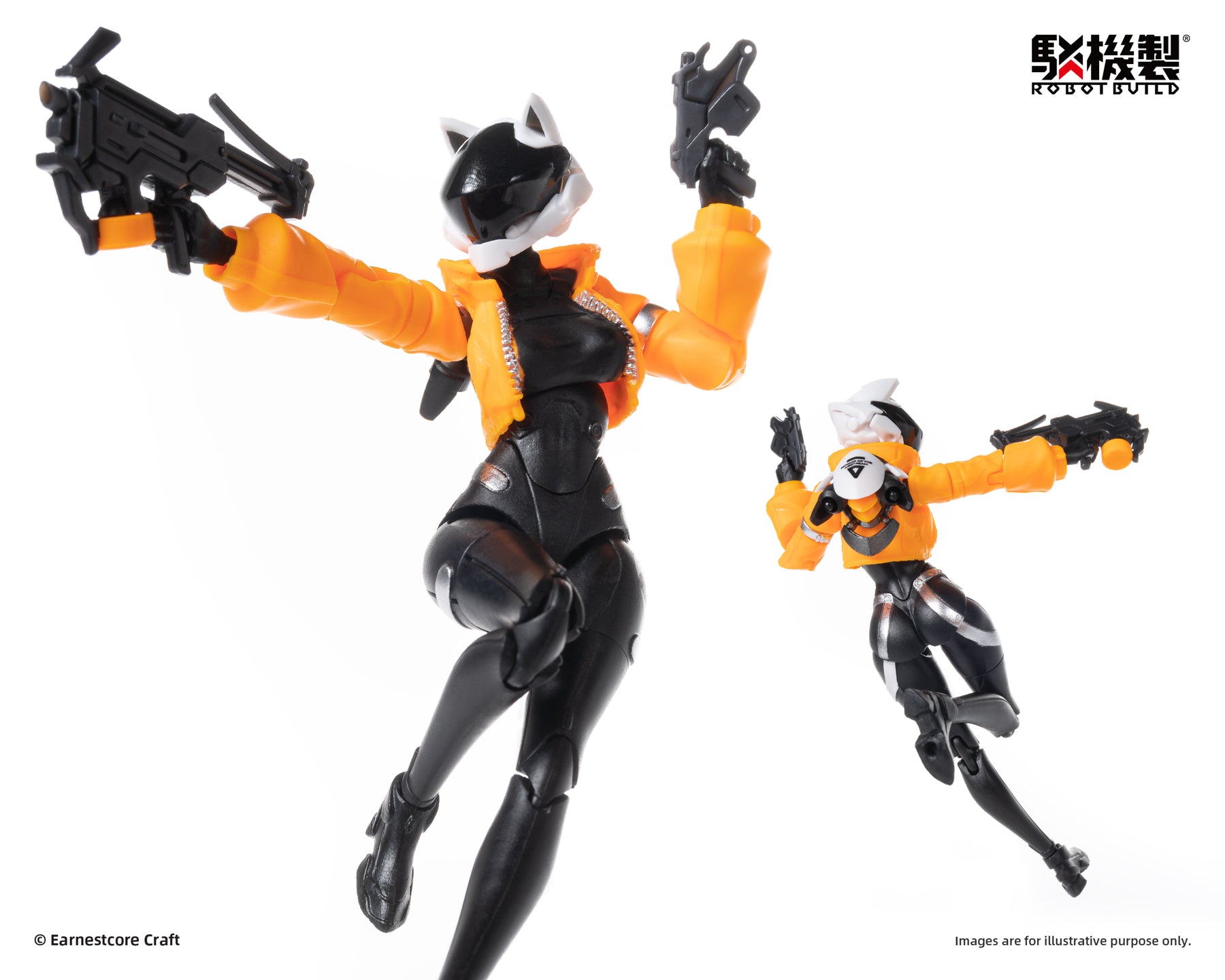 Robot Build RB-14 Denki No. 9 AutoNine Figure