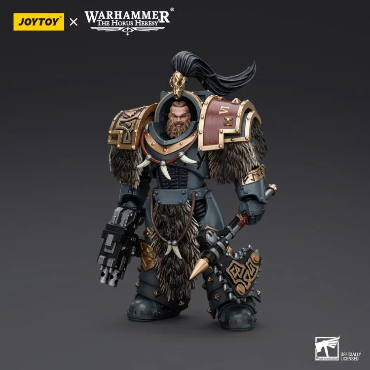 Warhammer 40k Space Wolves Varagyr Wolf Guard Squad Varagyr Terminator 4 1/18 Scale Action Figure