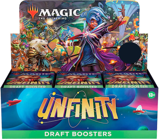 Wizards of The Coast - Magic the Gathering Unfinity Draft Booster Box