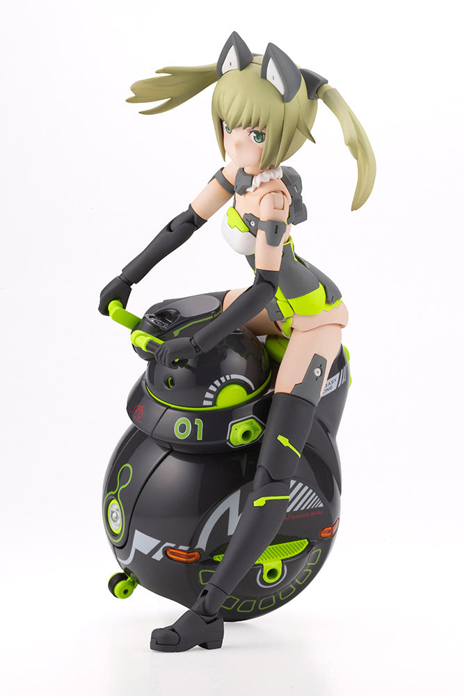 Frame Arms Girl x Maruttoys Innocentia (Racer Ver.) and Noseru (Racing Specs Ver.) Model Kit