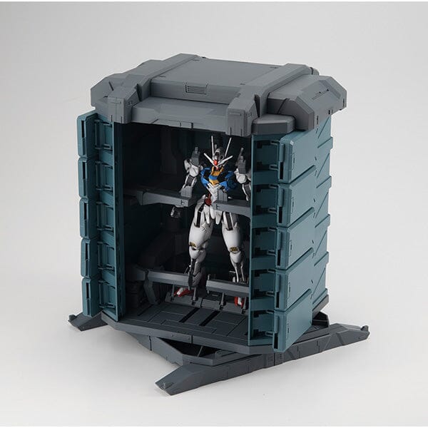 Mobile Suit Gundam The Witch From Mercury Realistic Model Series G Structure (GS07-B) MS Container (Material Color Edition)