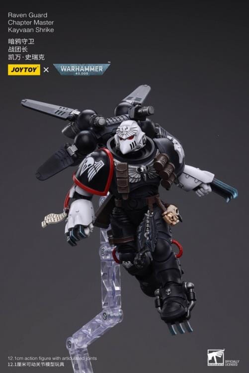 Warhammer 40K Raven Guard Chapter Master Kayvaan Shrike 1/18 Scale Figure