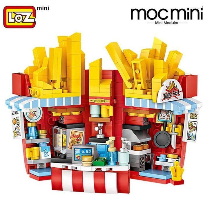 LOZ Mini Modular 1732 French Fries Shop