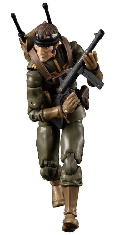 Mobile Suit Gundam G.M.G. Principality of Zeon 08 VSP General Soldier & Motorcycle