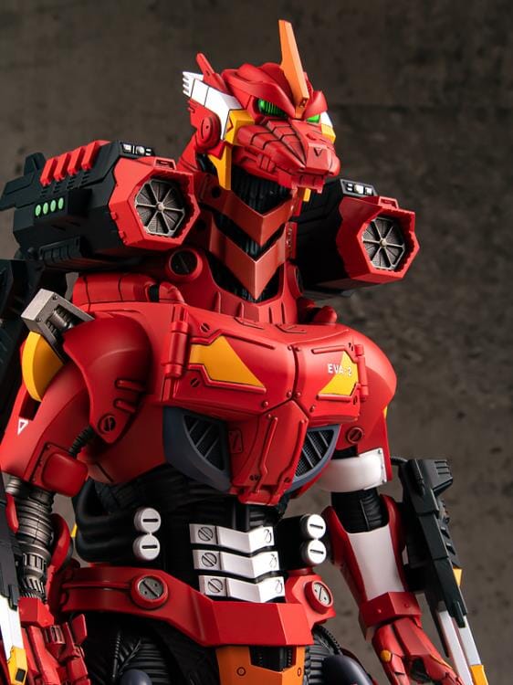 Godzilla vs. Evangelion Mechagodzilla (Type-3 Kiryu EVA Unit-02 Color Ver.) Exclusive Model Kit