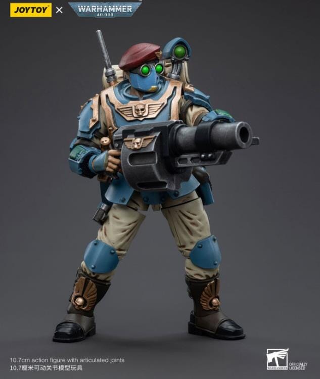 Warhammer 40k Astra Militarum Tempestus Scions Command Squad 55th Kappic Eagles Grenadier 1/18 Scale Figure