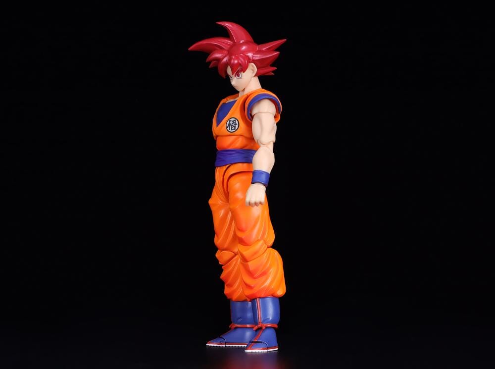 Dragon Ball Super S.H.Figuarts Super Saiyan God Goku (Saiyan God Instilled with the Light of Righteous Hearts) (Reissue)