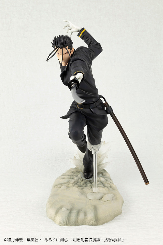 Rurouni Kenshin Meiji Swordsman Romantic Story ArtFX J Hajime Saito 1/8 Scale Figure